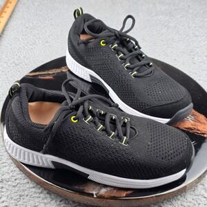 Orthofeet 981 Coral Sneakers Womens 9 X-Wide 2E Black Knit Mesh Athletic Walking
